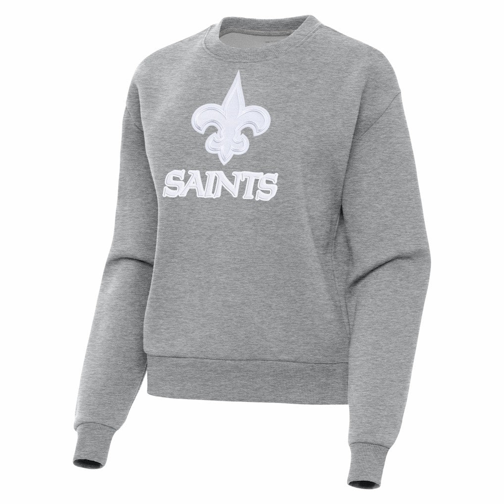 Antigua Women's Victory Pullover Sweatshirt - New Orleans Saints