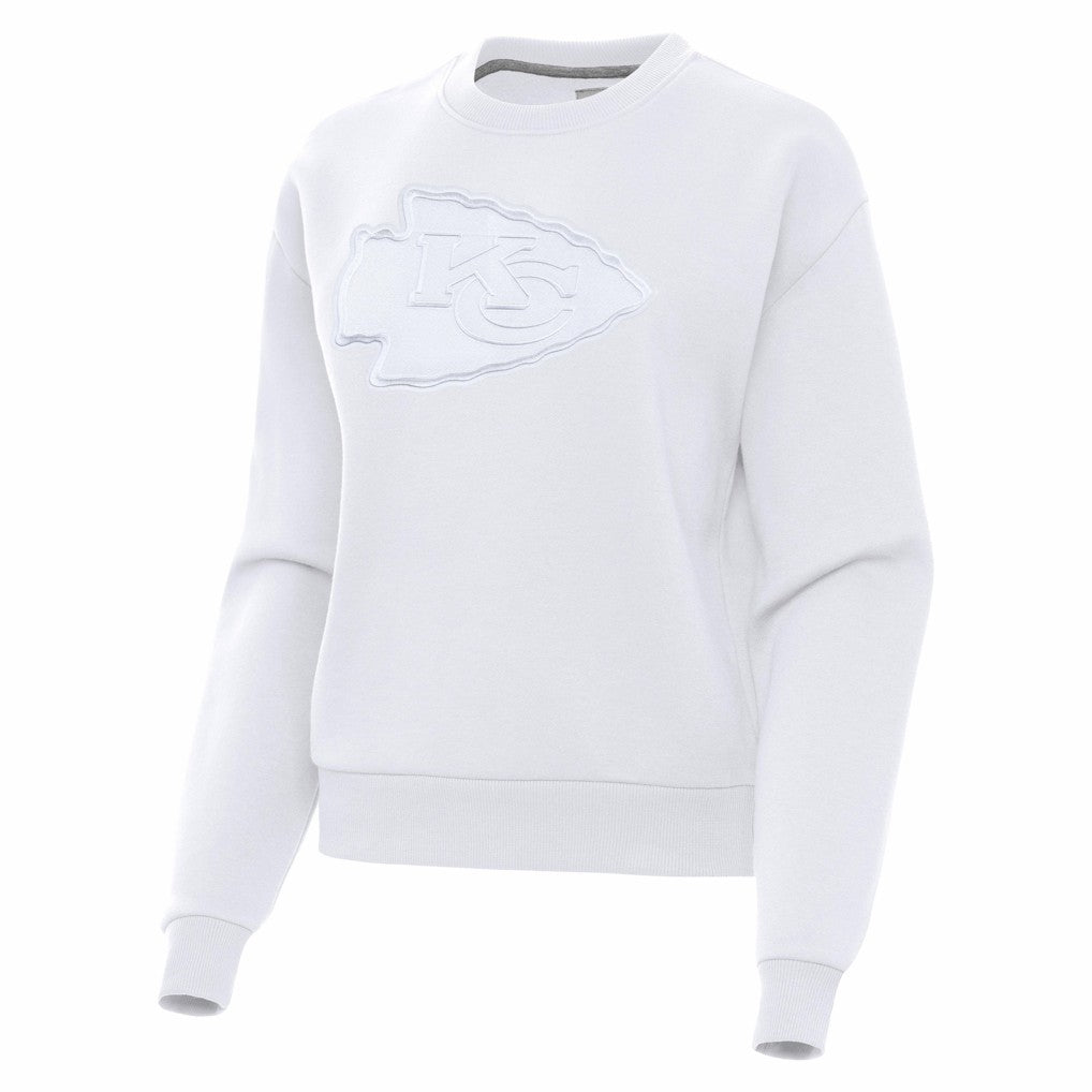 Antigua Women's Victory Pullover Sweatshirt - Kansas City Chiefs