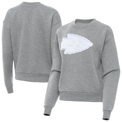 Antigua Women's Victory Pullover Sweatshirt - Kansas City Chiefs