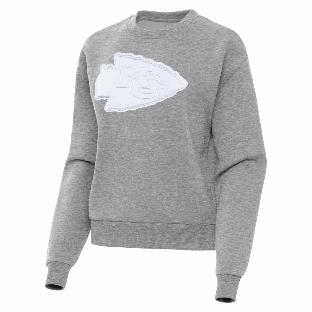 Antigua Women's Victory Pullover Sweatshirt - Kansas City Chiefs