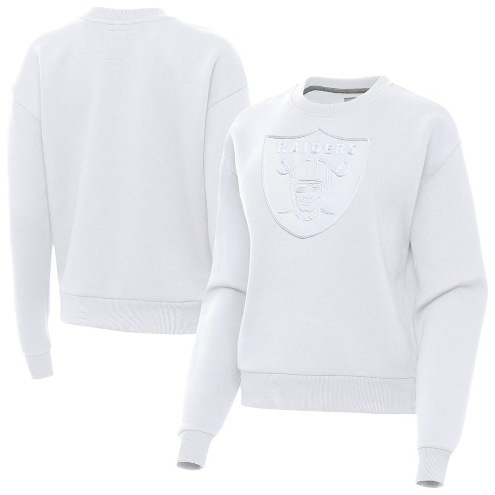 Antigua Women's Victory Pullover Sweatshirt - Las Vegas Raiders
