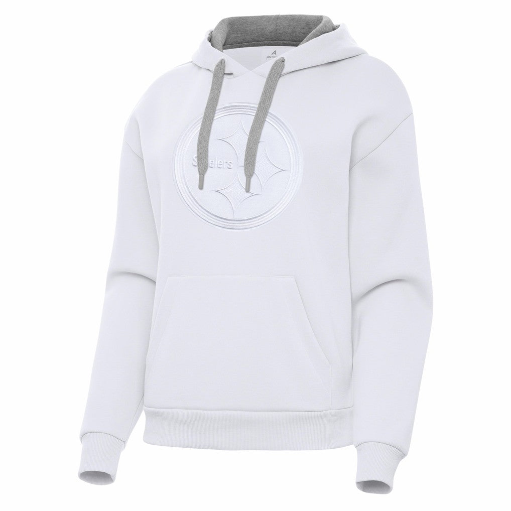 Antigua Women's Victory Pullover Hoodie - Pittsburgh Steelers