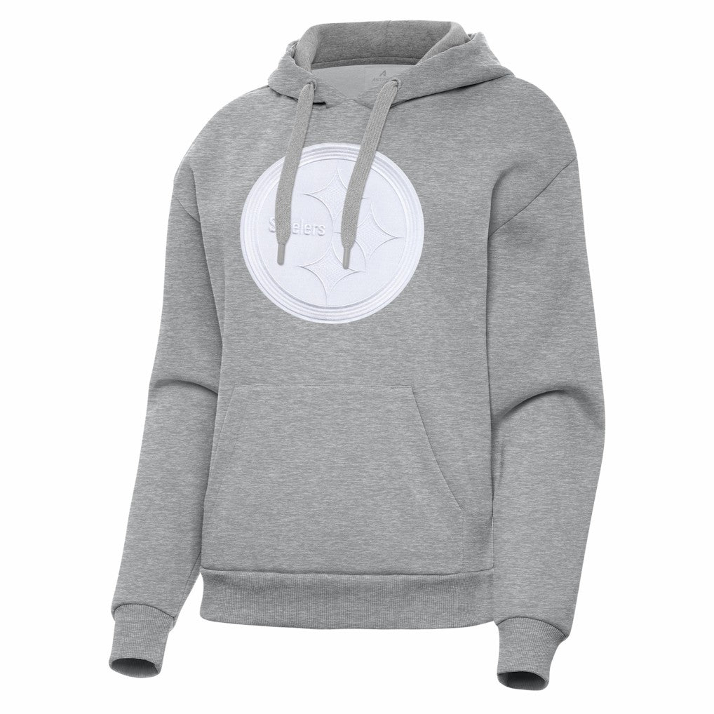 Antigua Women's Victory Pullover Hoodie - Pittsburgh Steelers