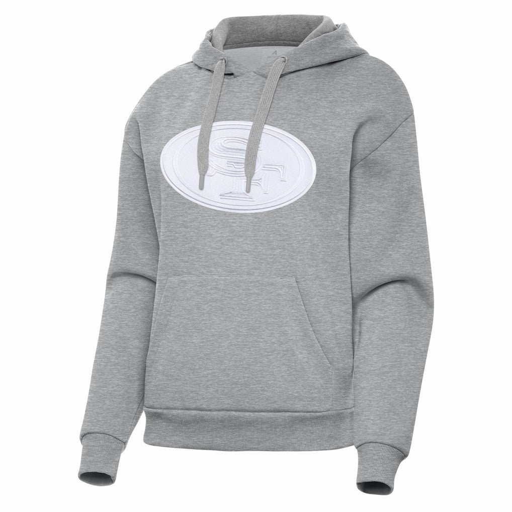 Antigua Women's Victory Pullover Hoodie - San Francisco 49ers