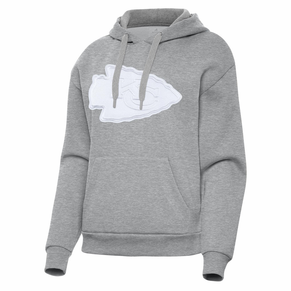 Antigua Women's Victory Pullover Hoodie - Kansas City Chiefs