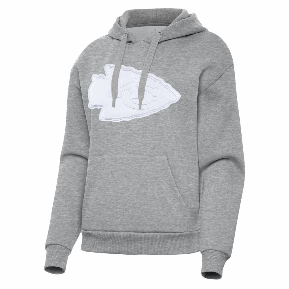 Antigua Women's Victory Pullover Hoodie - Kansas City Chiefs