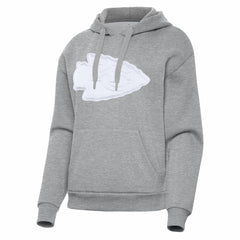 Antigua Women's Victory Pullover Hoodie - Kansas City Chiefs