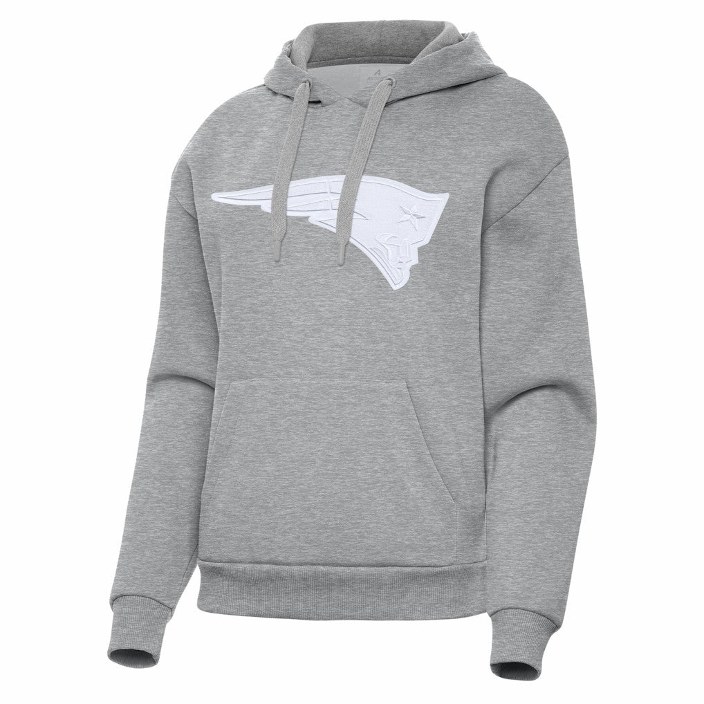 Antigua Women's Victory Pullover Hoodie - New England Patriots