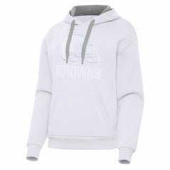 Antigua Women's Victory Pullover Hoodie - Cleveland Browns