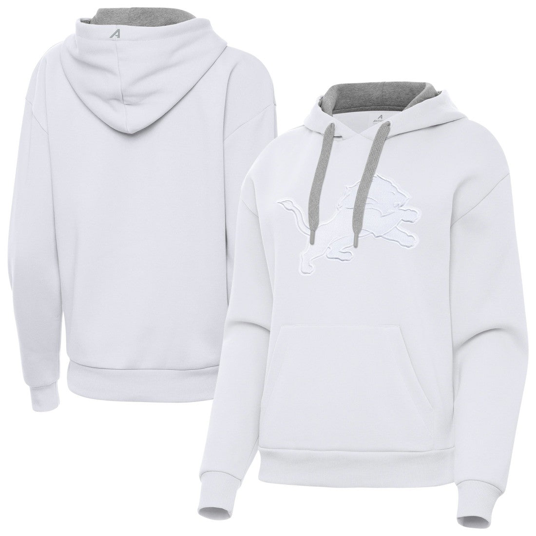 Antigua Women's Victory Pullover Hoodie - Detroit Lions