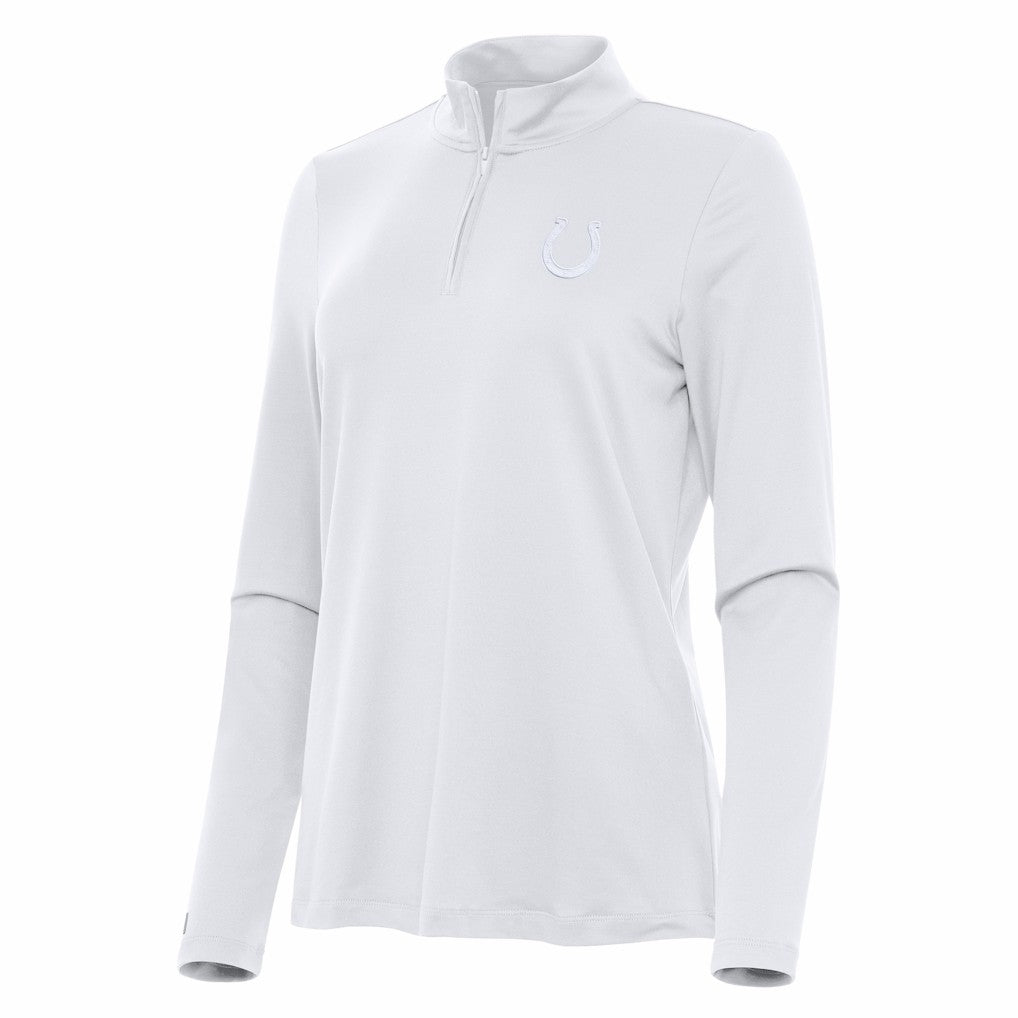 Antigua Women's Reprocess Quarter-Zip Top - Indianapolis Colts
