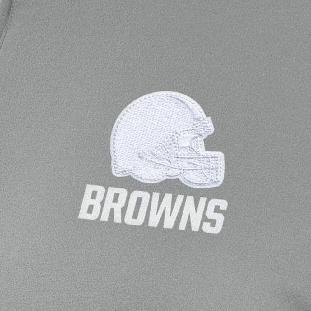 Antigua Women's Reprocess Quarter-Zip Top - Cleveland Browns