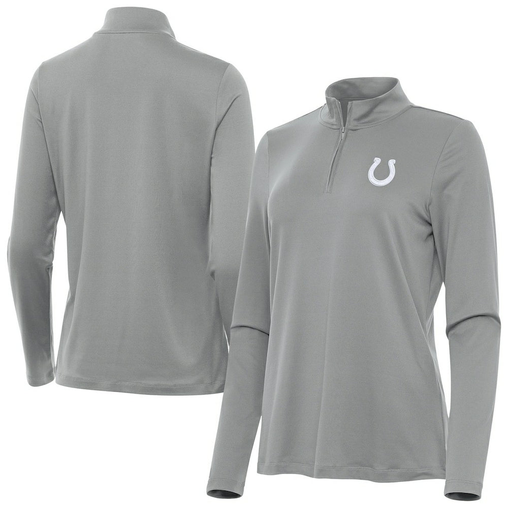 Antigua Women's Reprocess Quarter-Zip Top - Indianapolis Colts