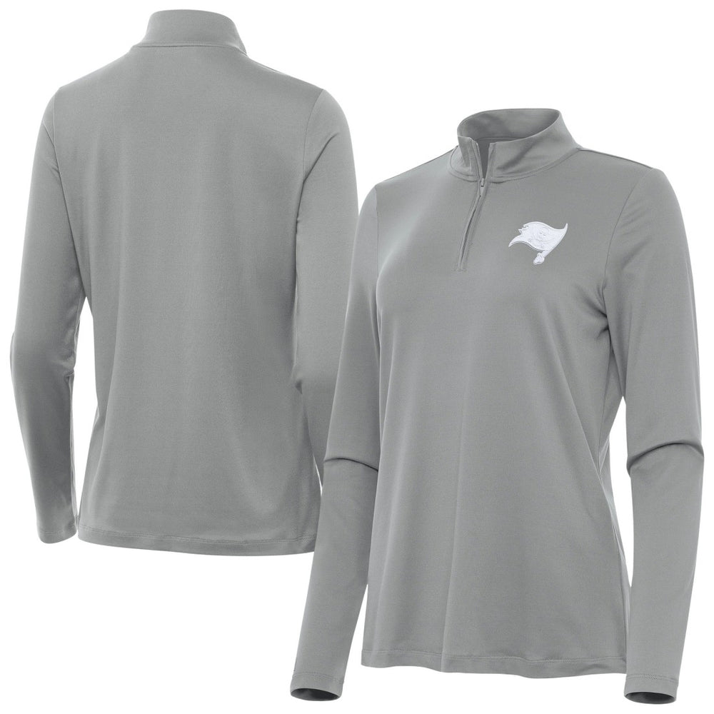 Antigua Women's Reprocess Quarter-Zip Top - Tampa Bay Buccaneers