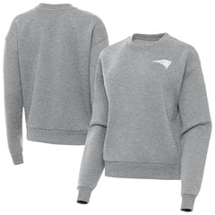 Antigua Women's Victory Crew Pullover Sweatshirt - New England Patriots