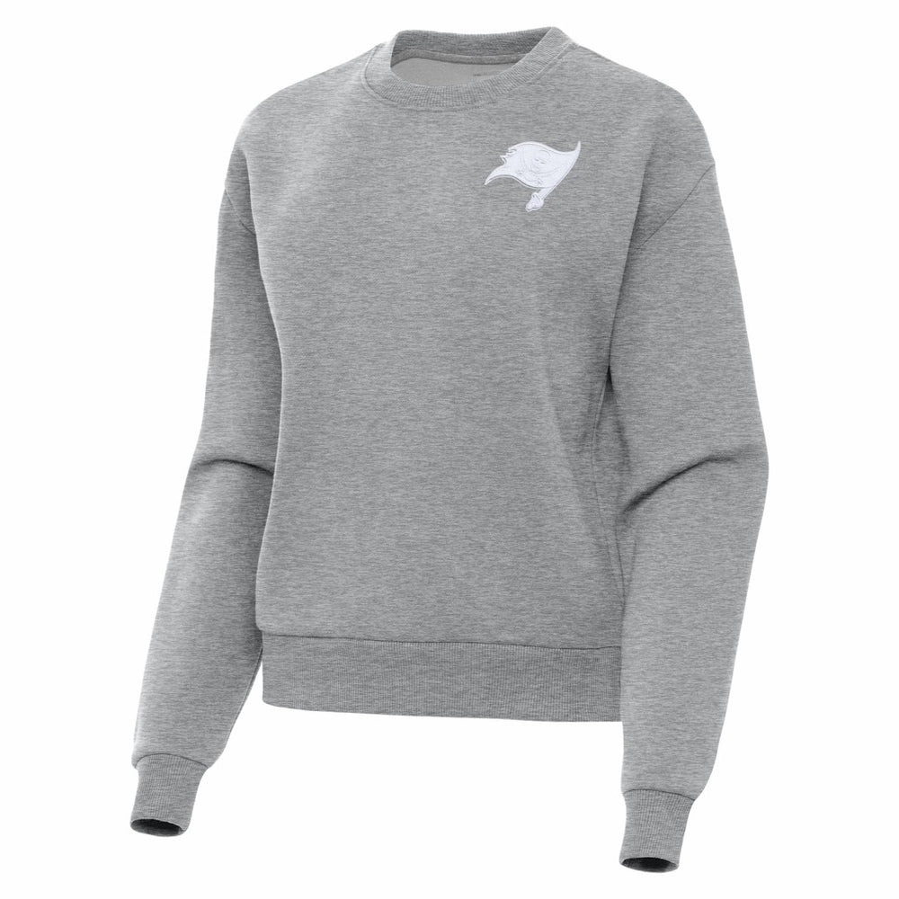 Antigua Women's Victory Crew Pullover Sweatshirt - Tampa Bay Buccaneers