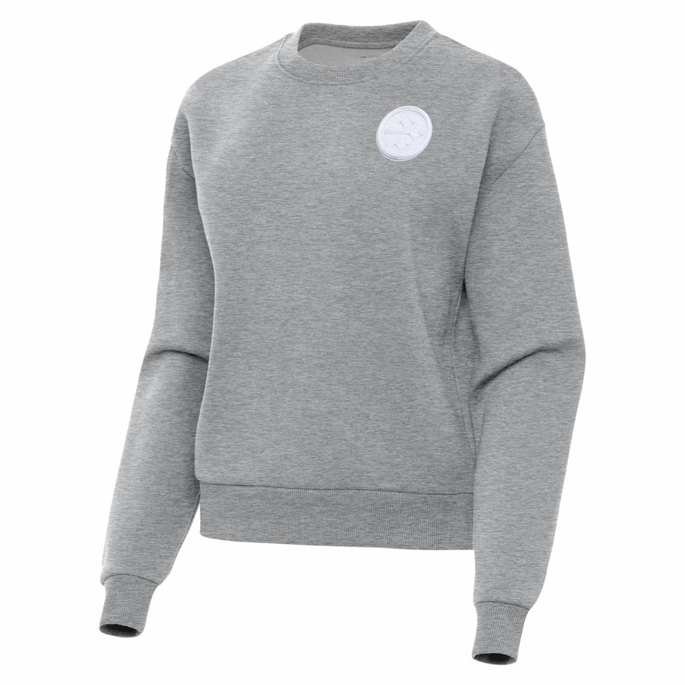 Antigua Women's Victory Crew Pullover Sweatshirt - Pittsburgh Steelers