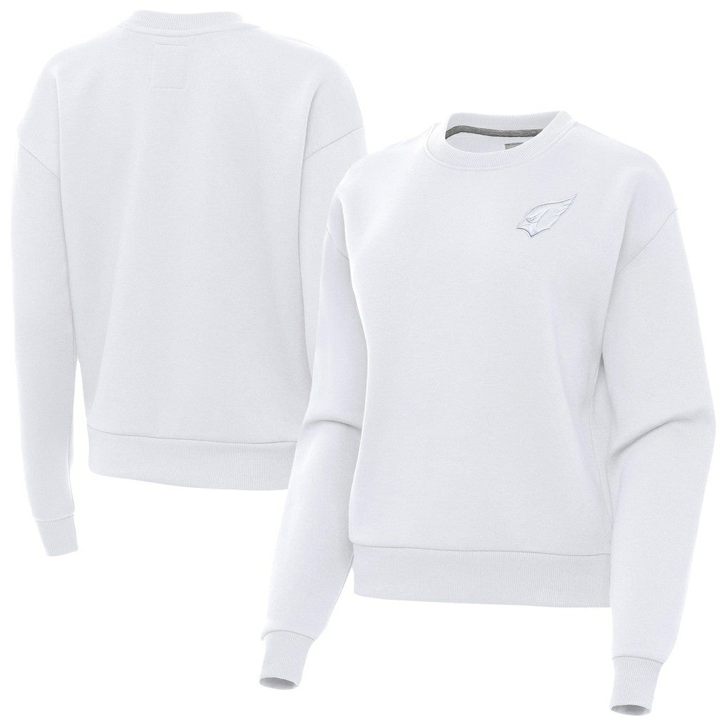 Antigua Women's Victory Crew Pullover Sweatshirt - Arizona Cardinals