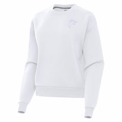 Antigua Women's Victory Crew Pullover Sweatshirt - Atlanta Falcons