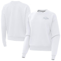 Antigua Women's Victory Crew Pullover Sweatshirt - Baltimore Ravens