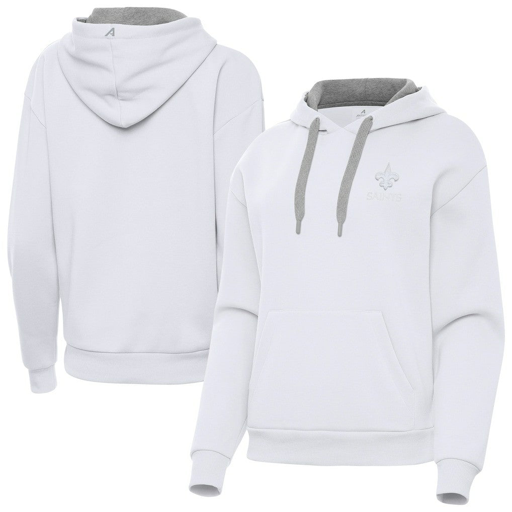Antigua Women's Victory Pullover Hoodie - New Orleans Saints