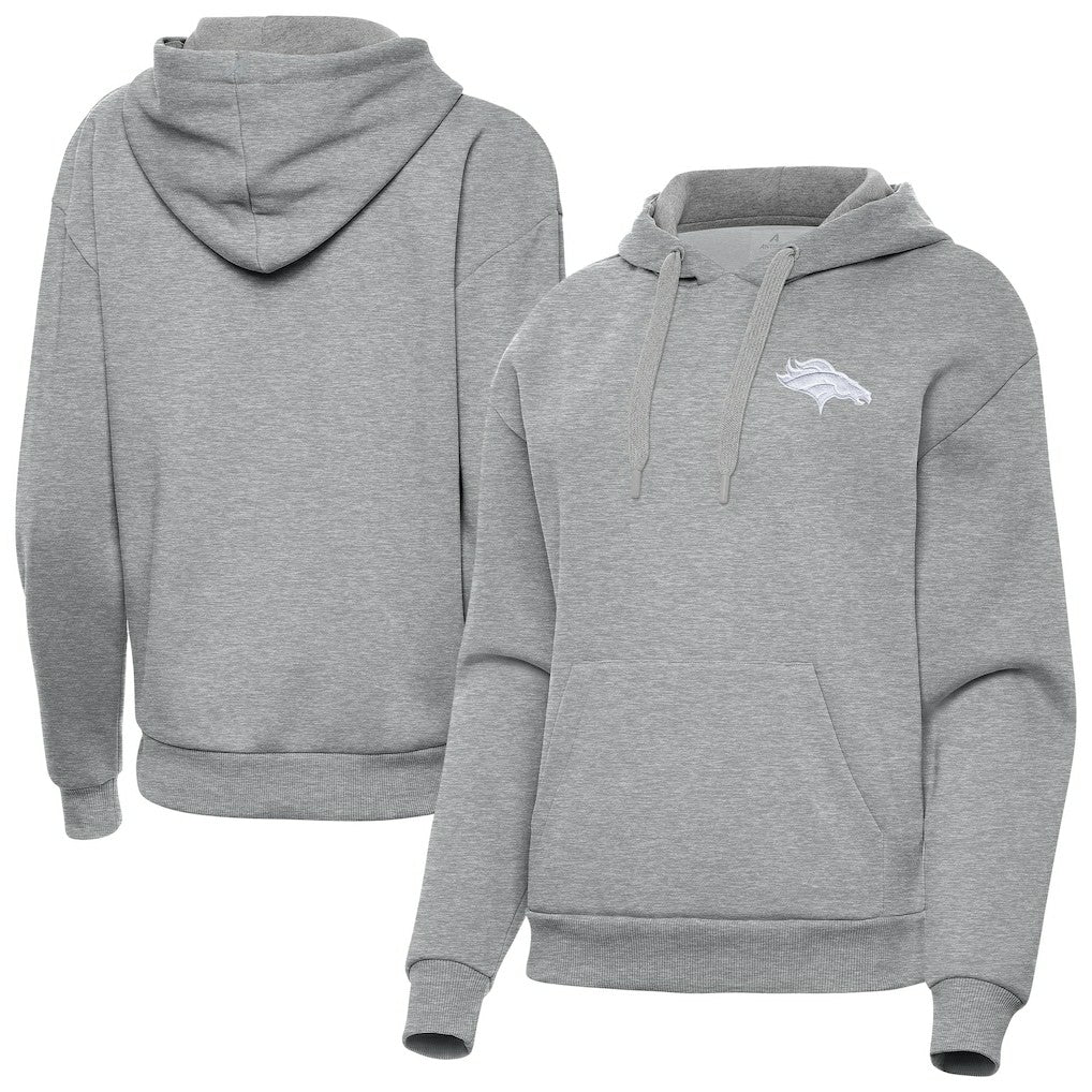 Antigua Women's Victory Pullover Hoodie - Denver Broncos