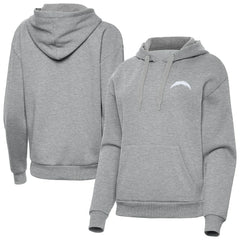 Antigua Women's Victory Pullover Hoodie - Los Angeles Chargers