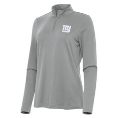 Antigua Women's Reprocess Quarter-Zip Top - New York Giants