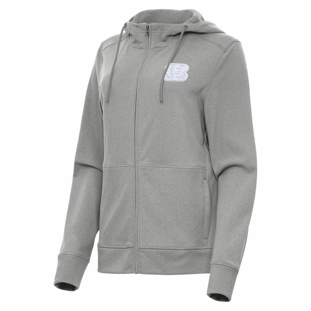 Antigua Women's Seeker Full-Zip Hoodie Jacket - Cincinnati Bengals