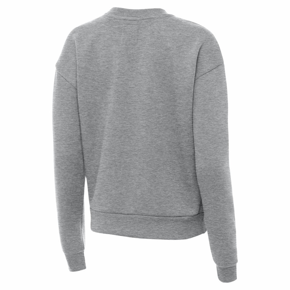 Antigua Women's Victory Crew Pullover Sweatshirt - Kansas City Chiefs