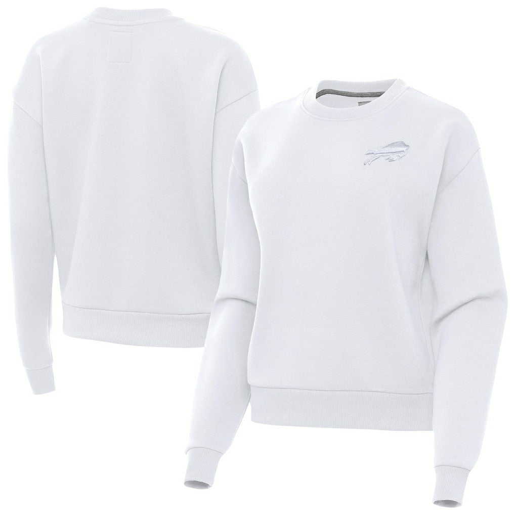 Antigua Women's Victory Crew Pullover Sweatshirt - Buffalo Bills