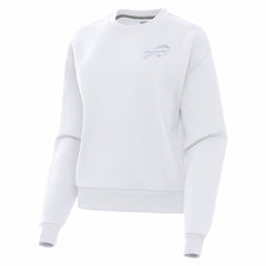 Antigua Women's Victory Crew Pullover Sweatshirt - Buffalo Bills