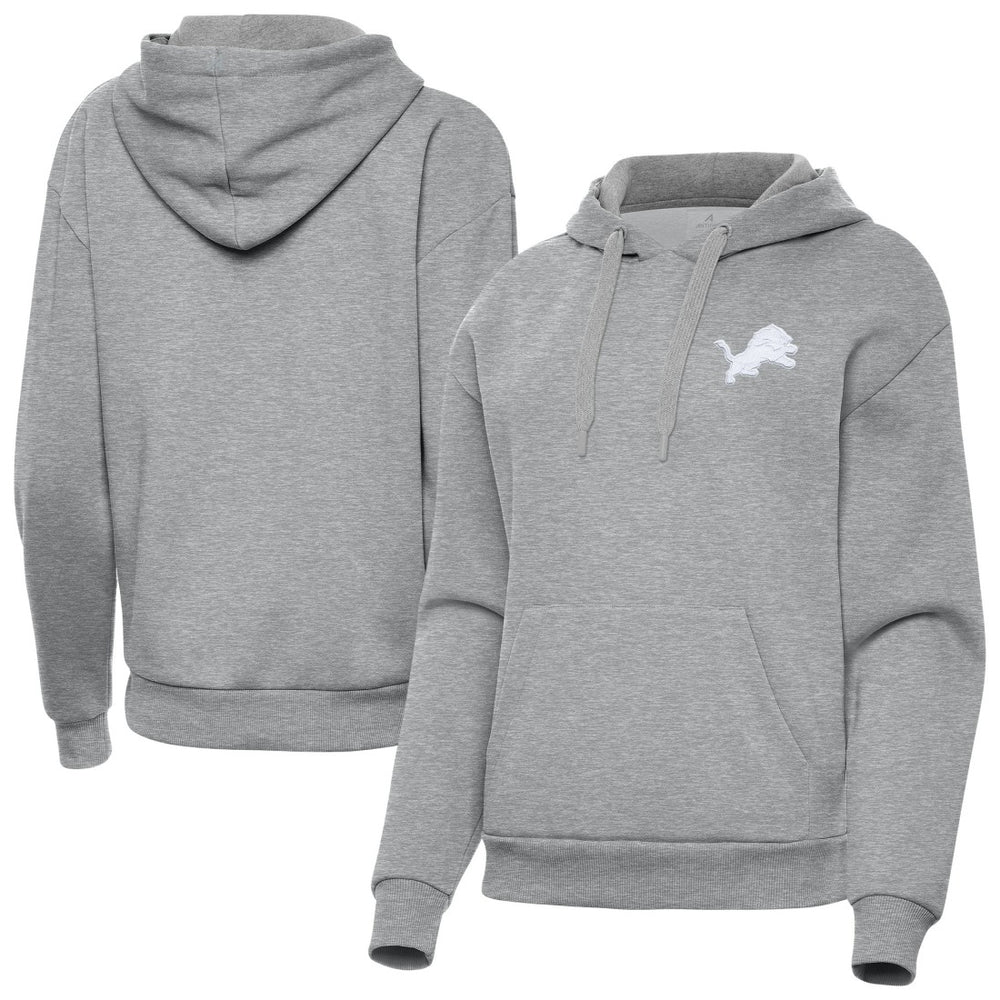 Antigua Women's Victory Pullover Hoodie - Detroit Lions