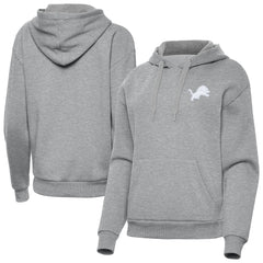 Antigua Women's Victory Pullover Hoodie - Detroit Lions