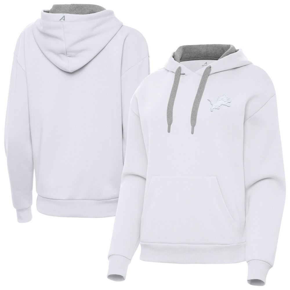 Antigua Women's Victory Pullover Hoodie - Detroit Lions
