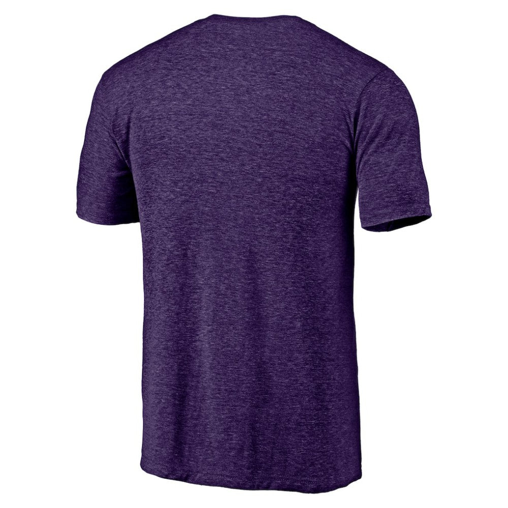 MLB Tampa Bay Rays Purple Cooperstown Collection Line Corps Tri-Blend T-Shirt