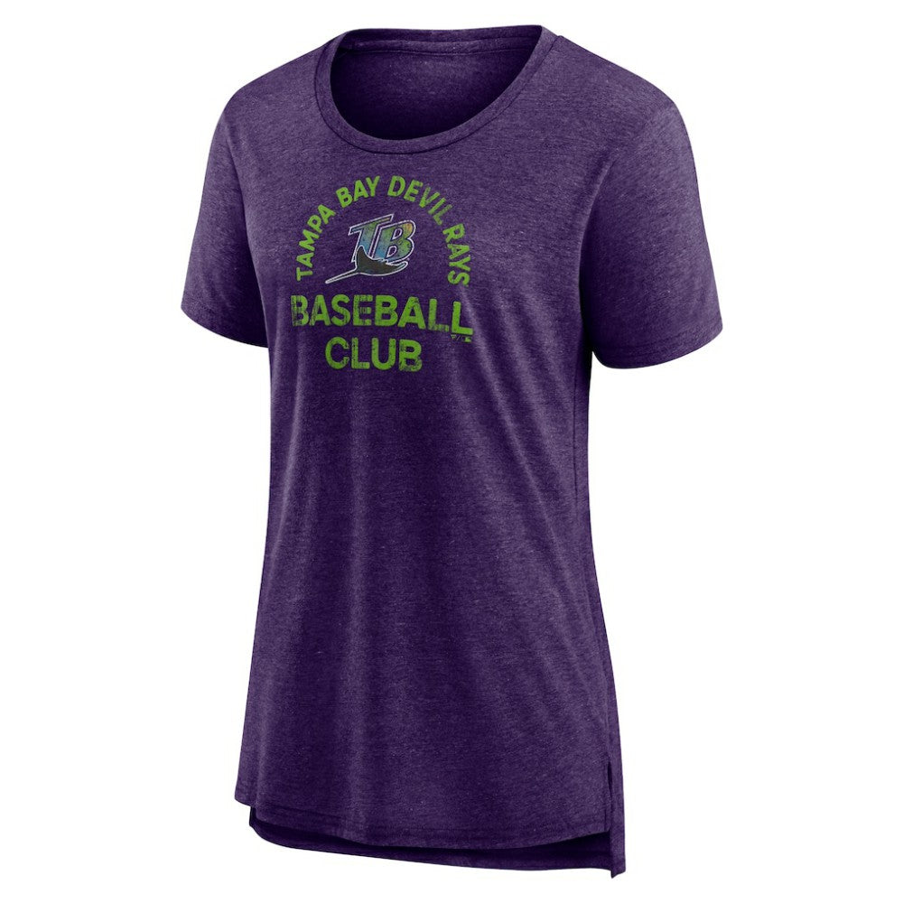 MLB Tampa Bay Rays Women's Cooperstown Collection Selected First Tri-Blend T-Shirt