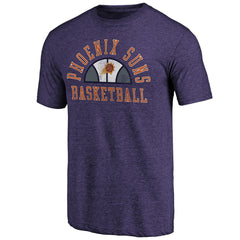 NBA Phoenix Suns Purple Half Classic Tri-Blend T-Shirt shop