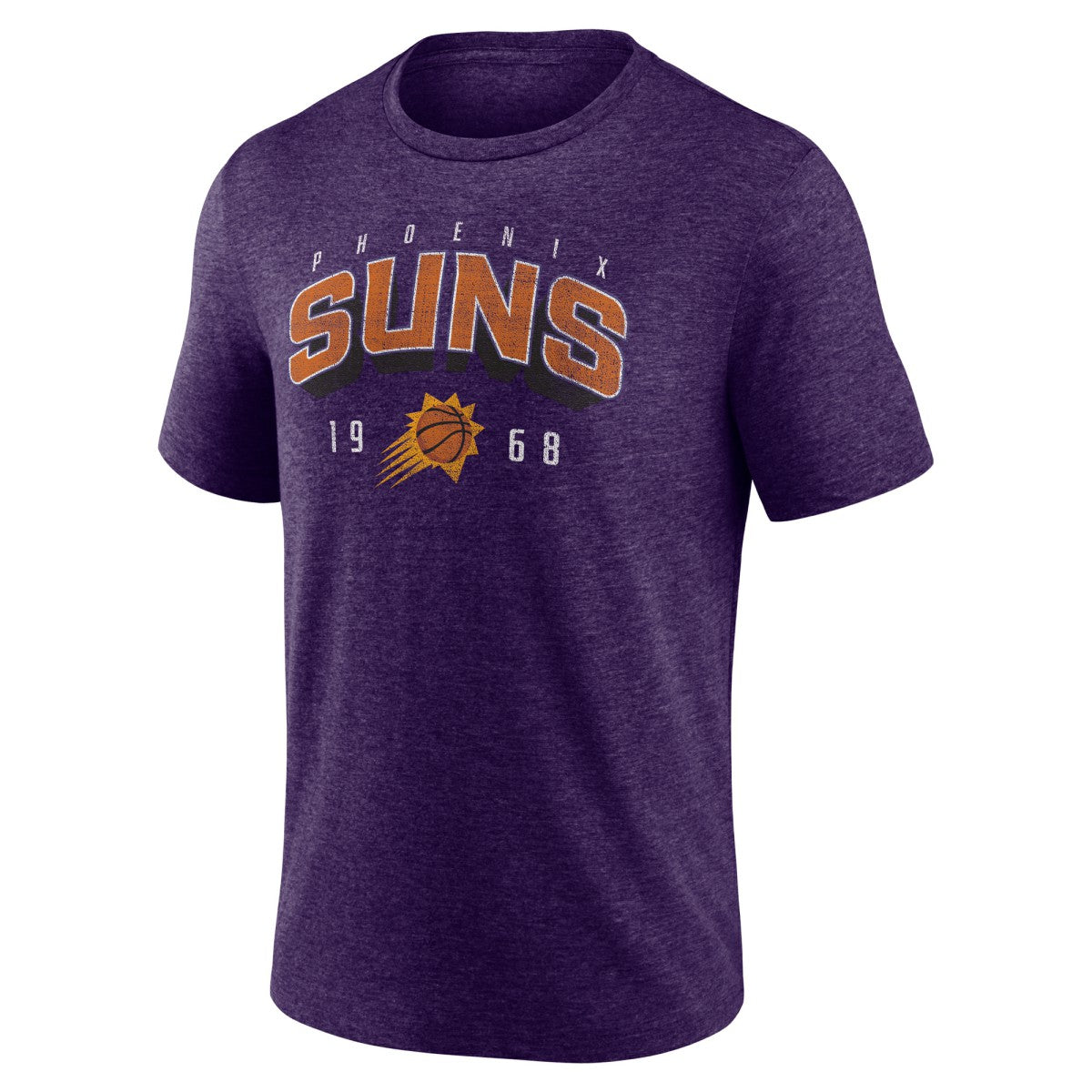 NBA Phoenix Suns Purple Backboard Tri-Blend T-Shirt discount