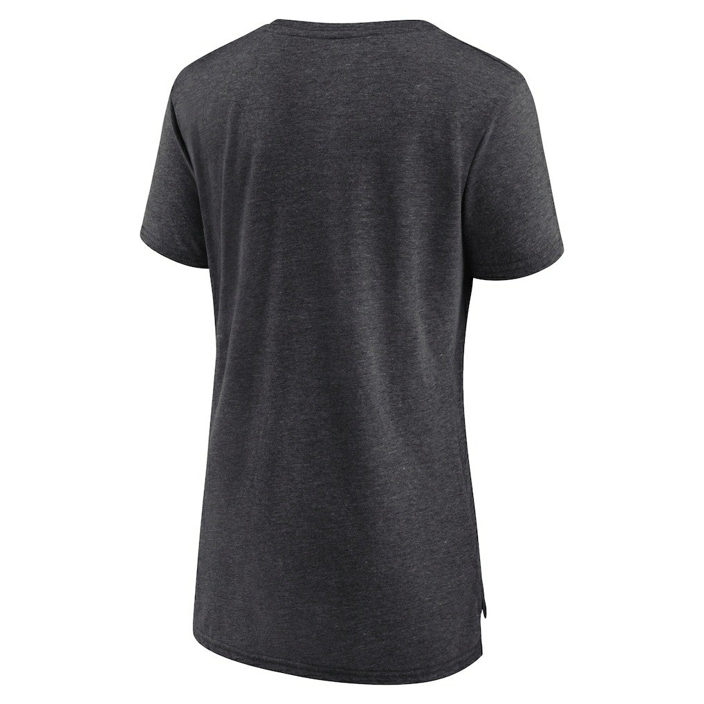 Women's Vintage Graphic Tri-Blend Scoop Neck T-Shirt - Las Vegas Raiders