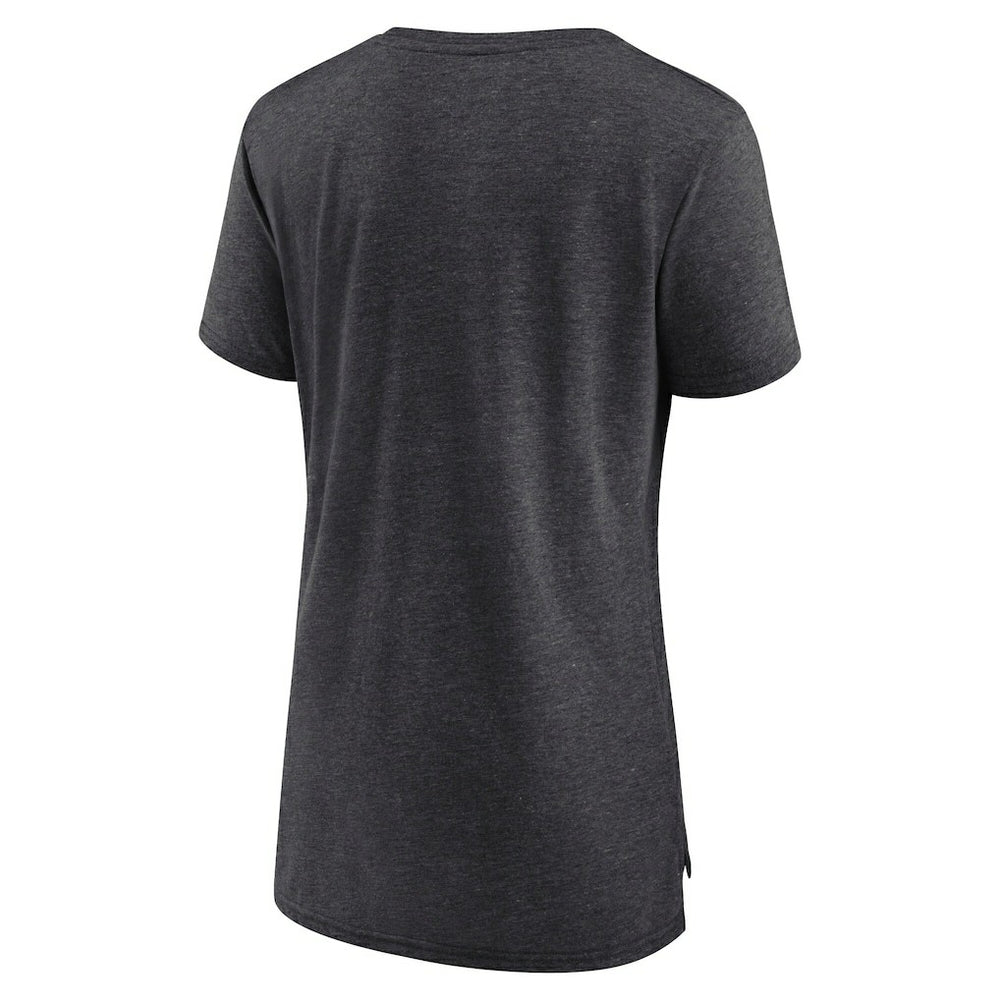 Women's Vintage Graphic Tri-Blend Scoop Neck T-Shirt - Las Vegas Raiders