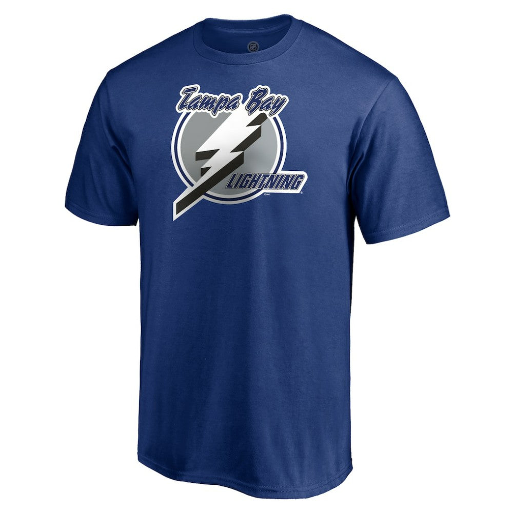 NHL This item will ship within 2 business days. Tampa Bay Lightning Blue Primary Logo T-Shirt