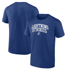 NHL This item will ship within 2 business days. Tampa Bay Lightning Blue Proclamation T-Shirt
