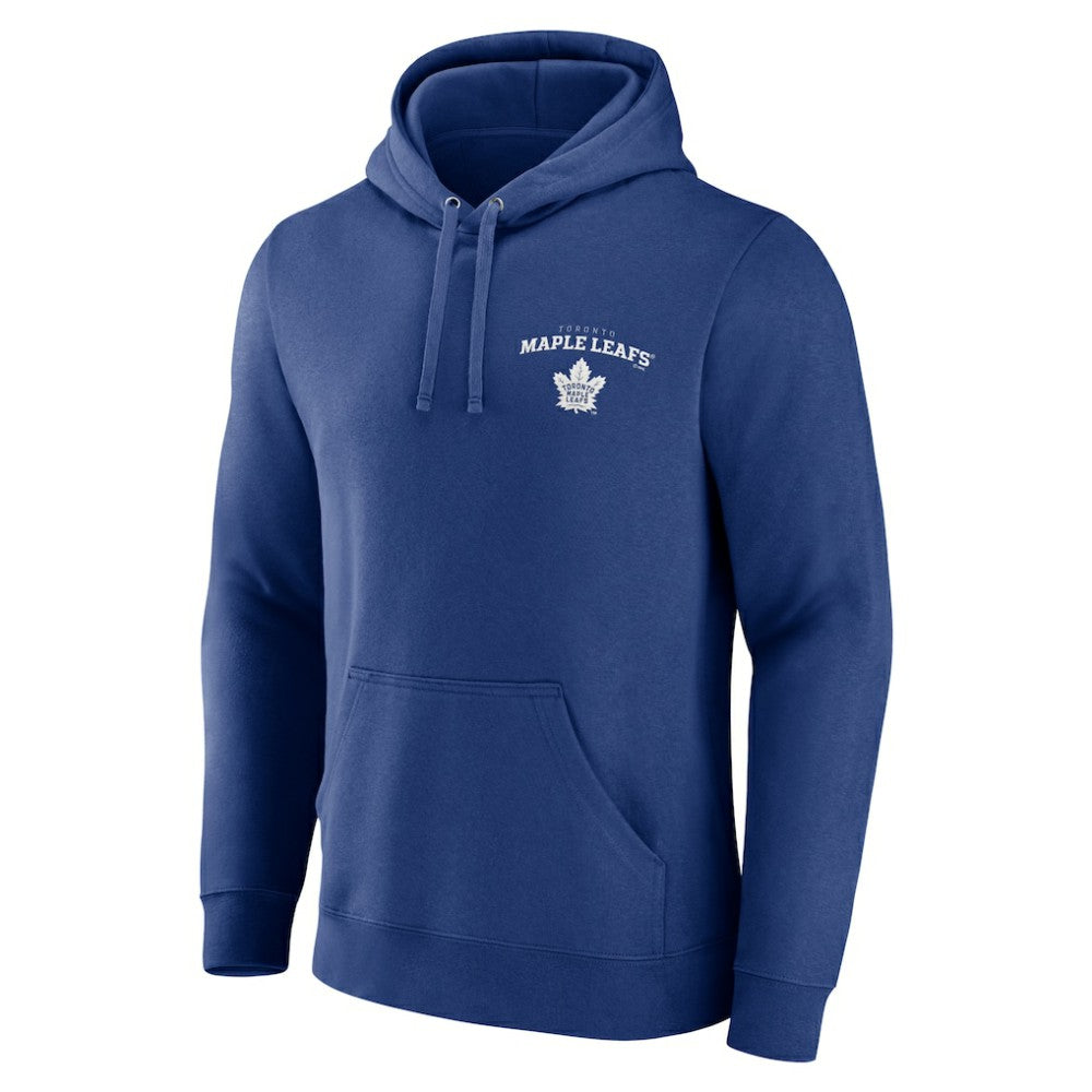 NHL This item will ship within 2 business days. Toronto Maple Leafs Blue Team Lockup Pullover Hoodie