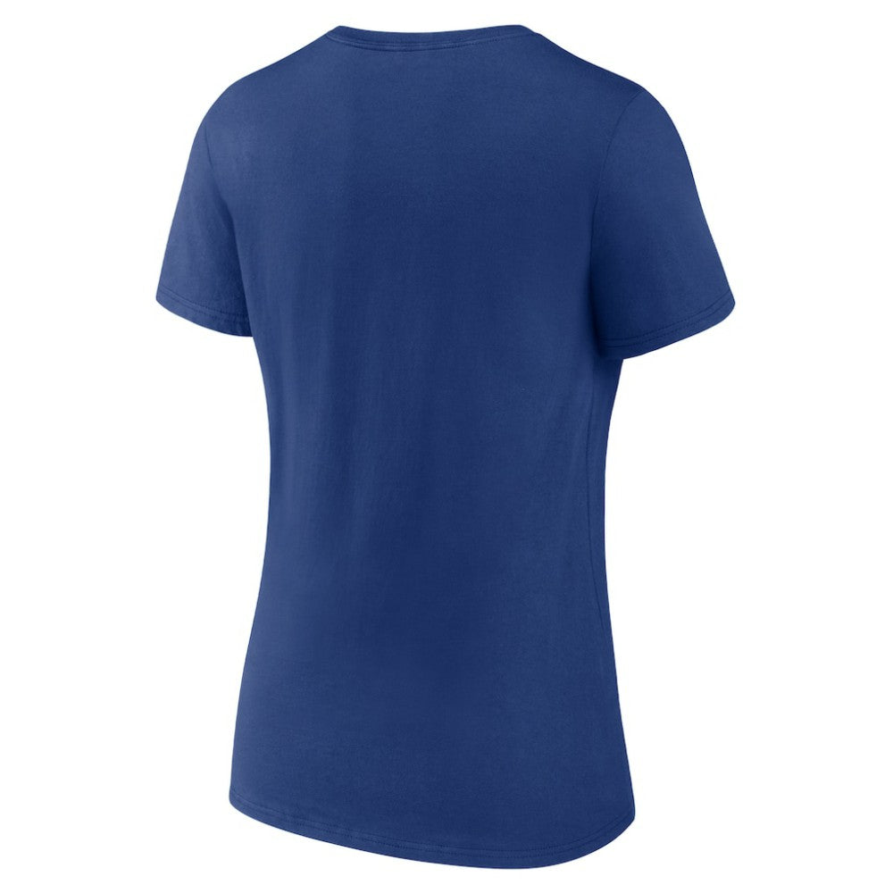NHL Blue Toronto Maple Leafs Women's Primary Logo T-Shirt