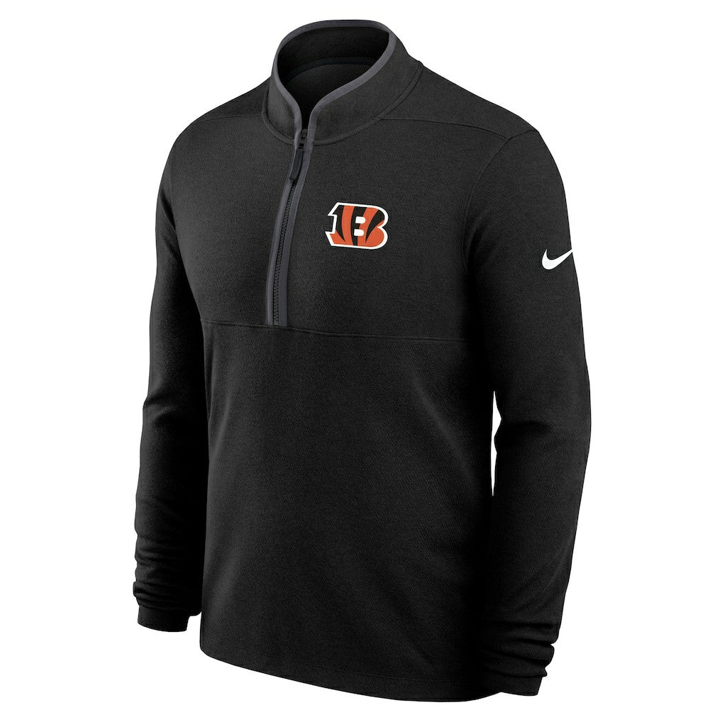 Lightweight Victory Dri-FIT Half-Zip Pullover - Cincinnati Bengals