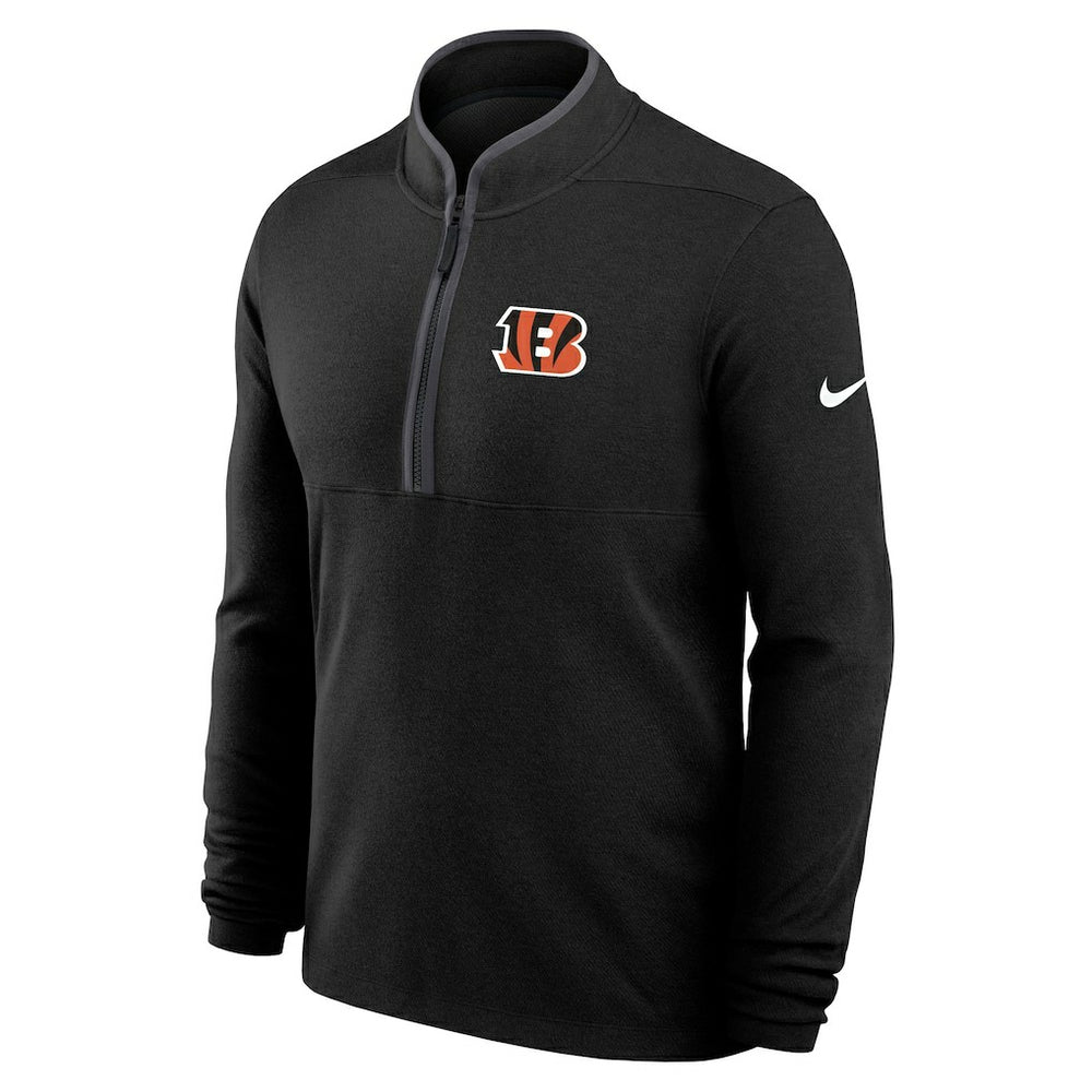 Lightweight Victory Dri-FIT Half-Zip Pullover - Cincinnati Bengals