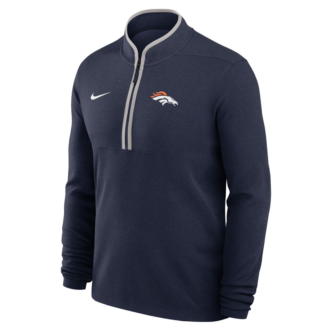 Lightweight Victory Dri-FIT Half-Zip Pullover - Denver Broncos