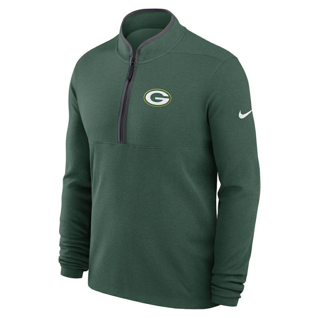 Lightweight Victory Dri-FIT Half-Zip Pullover - Green Bay Packers