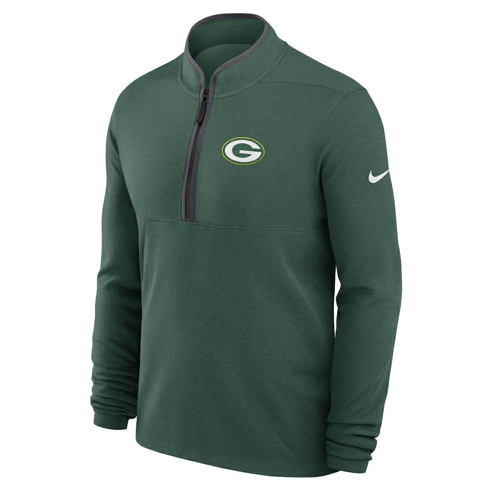 Lightweight Victory Dri-FIT Half-Zip Pullover - Green Bay Packers